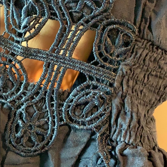 Beautiful blue “Whyte Eyelash” dress size M - Picture 5 of 16